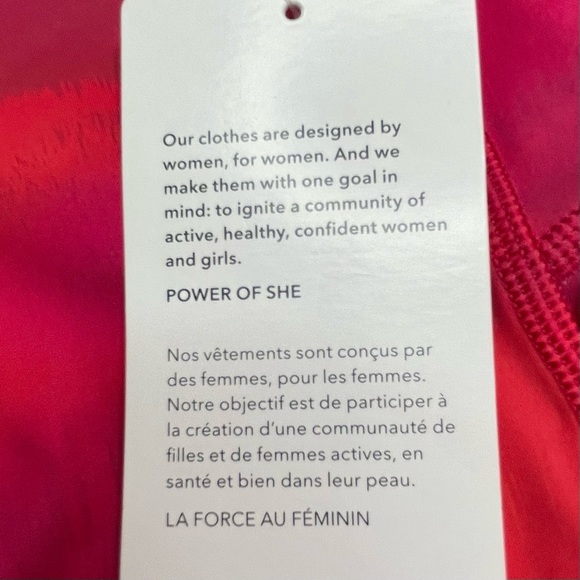 NWT Athleta Rainier tights 2X hot pink - Picture 5 of 9